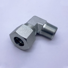 1DN9 90°公制24°重型/ NPT MALE 60°鋼管配件