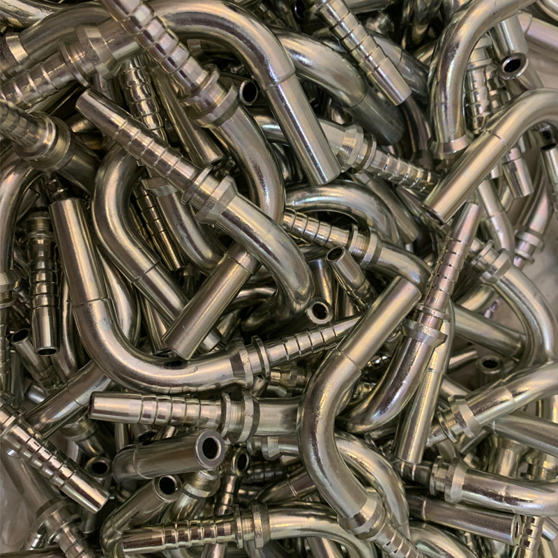 50091 METRIC STANDPIPE彎頭DIN 2353液壓焊接端頭